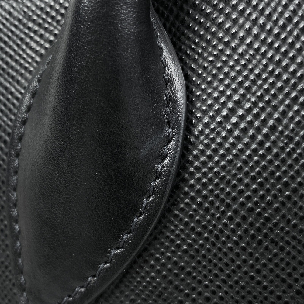 Prada Monochrome Handbag Shoulder Bag Saffiano Leather Nero Black - Picture 6 of 7